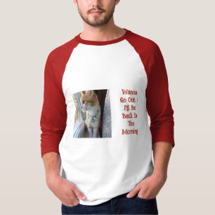 Tomcat, foto en tekst , grappige tekst, t-shirt