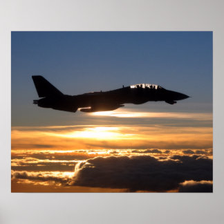 Tomcat over de Perzische Golf Poster