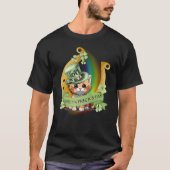 Tomcat St. Patrick's Day T-shirt Gelukkig (Voorkant)