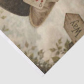 Tomcat Thee Feest Decoupage Tissuepapier (Detail)