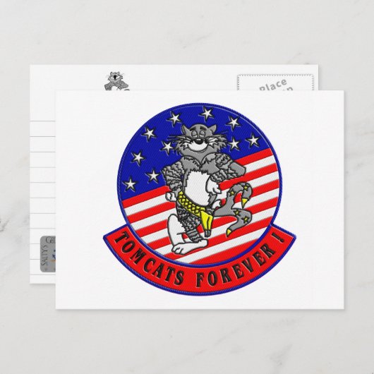 Tomcats Forever - briefkaart (Voorkant / Achterkant)