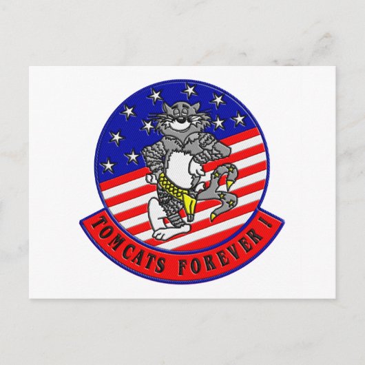 Tomcats Forever - briefkaart (Voorkant)