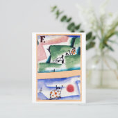 Tomcat's Turf, Paul Klee Briefkaart (Staand voorkant)