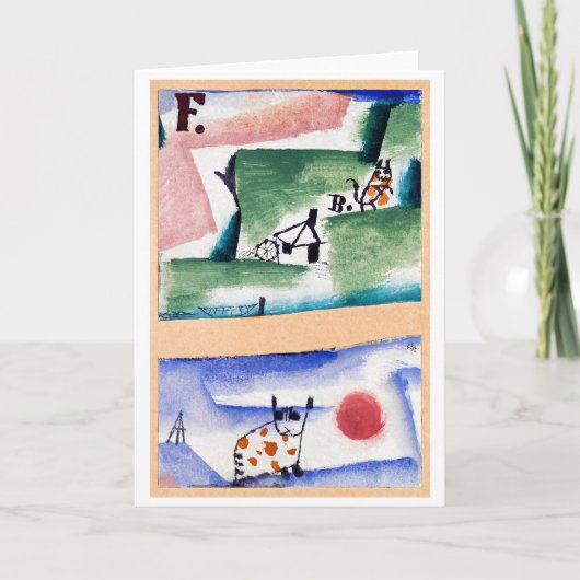 Tomcat's Turf, Paul Klee Kaart (Voorkant)