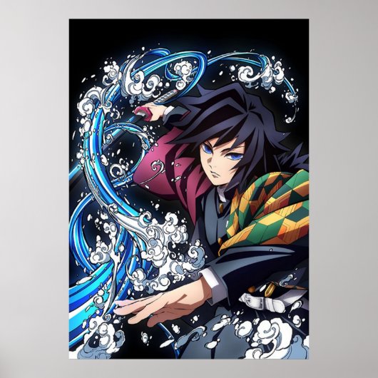 TOMIOKA GIYUU POSTER (Voorkant)