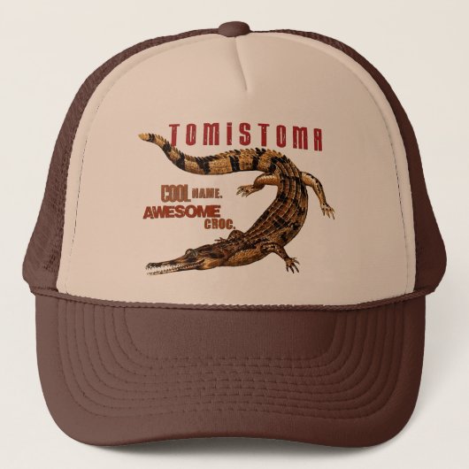 Tomistoma Trucker Pet (Voorkant)