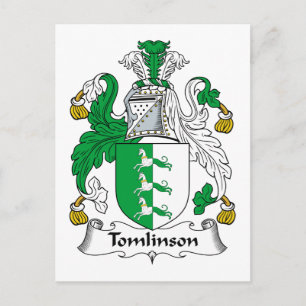 Tomlinson Family Crest Briefkaart