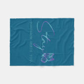 Tommorow Needs You Stay Suicide Prevention Awarene Fleece Deken (Voorkant (Horizontaal))