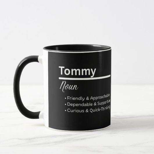 Tommy Boy Name Definition Personalized Mug Mok (Links)