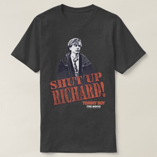 Tommy Boy Zwijg Richard1172 T-shirt (Design voorkant)