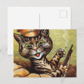 Tommy Catkins Louis Wain Briefkaart (Voorkant / Achterkant)