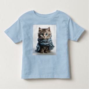 Tommy, de donkerste Tabby Cat Kinder Shirts