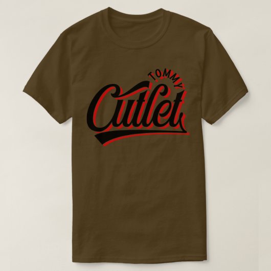 Tommy DeVito bekend als Tommy Cutlets v6 T-shirt (Design voorkant)