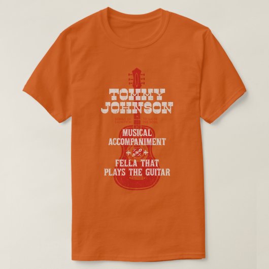 Tommy Johnson O Brother Where Art Thou T-shirt (Design voorkant)