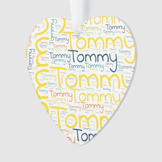 Tommy Ornament (voorkant)