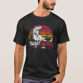 Tommy Saurus Funny Personalized Dinosaur T Rex Nam T-shirt