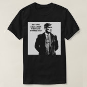 Tommy Shelby Canvas Print T-shirt (Design voorkant)