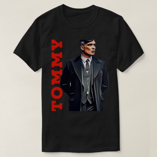 Tommy Shelby, Peaky Bli (1) T-shirt (Design voorkant)