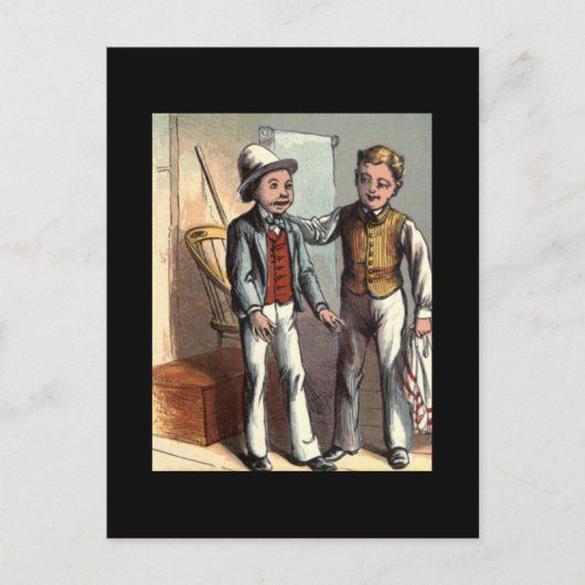 Tommy Tatters Briefkaart (Voorkant)