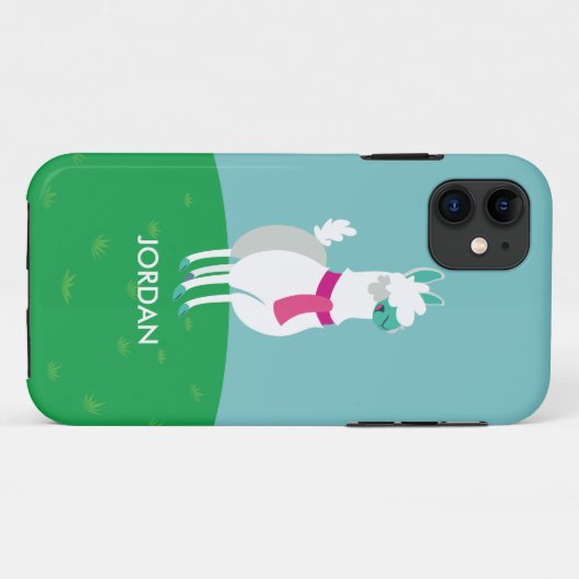 Tommy the Llama Case-Mate iPhone Case (Achterkant (horizontaal))