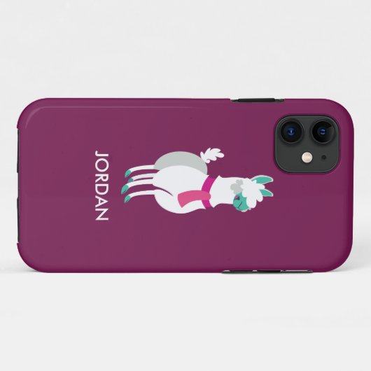 Tommy the Llama Case-Mate iPhone Case (Achterkant (horizontaal))