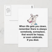 Tommy The Terrible Kangaroo 1 Briefkaart (Voorkant / Achterkant)