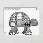 Tommy The Turtle Briefkaart (Voorkant / Achterkant)