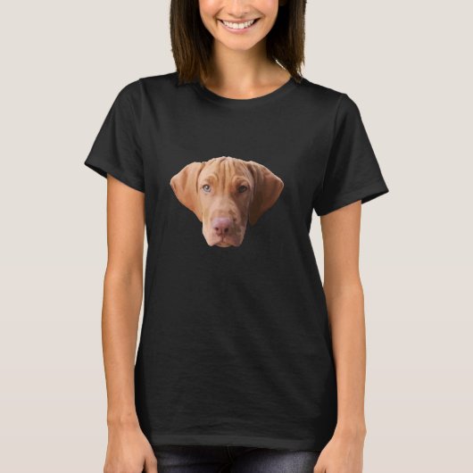 Tommy the Vizsla Puppy T-shirt (Voorkant)