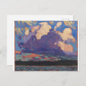 Tommy Thomson Ontario Landscape Evening Cloud Briefkaart (Voorkant / Achterkant)