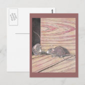 Tommy Tittle-Mouse Briefkaart (Voorkant / Achterkant)