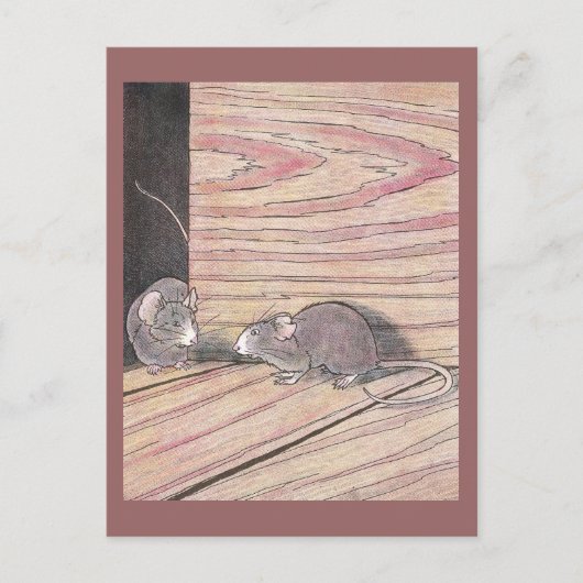 Tommy Tittle-Mouse Briefkaart (Voorkant)