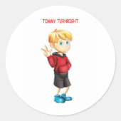 Tommy Turnright Stickers (Voorkant)
