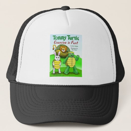 Tommy Turtle: Oefening is Fun. Trucker Pet (Voorkant)