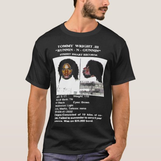 Tommy Wright iii Classic T-Shirt (Voorkant)