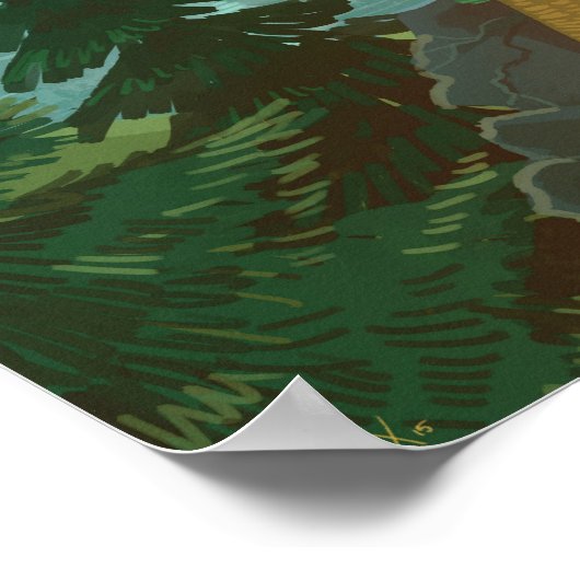 Tomoe Gozen Poster (Hoek)