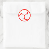 Tomoe Mon sticker (Tas)