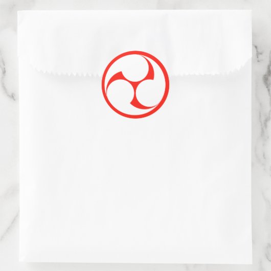 Tomoe Mon sticker (Tas)