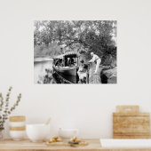 Tomoka River, Florida, 1880 Poster (Keuken)