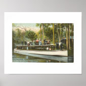 Tomoke River, Ormond, FL - 1910 Poster (Voorkant)