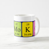 Tomoko periodieke lijstnaam mok (Voorkant rechts)