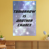 Tomorrow Canvas print (Insitu (Woonkamer))