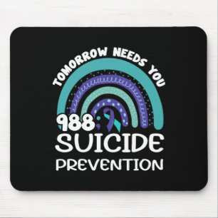 Tomorrow Needs You Regenboog Suicidepreventie Prij Muismat