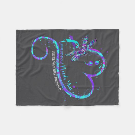 Tomorrow Needs You Suicide Prevention Awareness Dr Fleece Deken (Voorkant (Horizontaal))