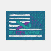 Tomorrow Needs You Suicide Prevention Awareness Me Fleece Deken (Voorkant (Horizontaal))