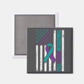 Tomorrow Needs You Suicide Prevention Awareness Me Magneet (Voorkant / Achterkant)