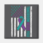 Tomorrow Needs You Suicide Prevention Awareness Me Magneet (Voorkant)