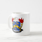 Tompkins Family Crest Koffiemok (Voorkant links)