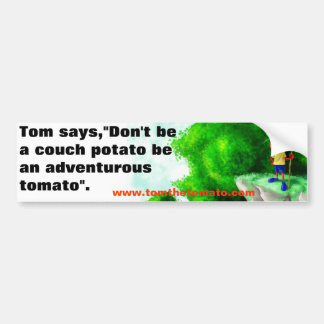 Toms bumpersticker