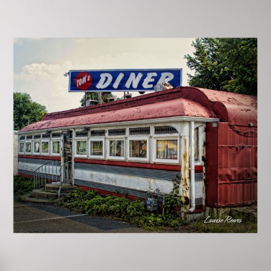 Tom's Diner Poster (Voorkant)