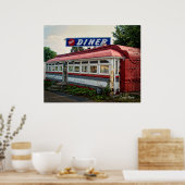 Tom's Diner Poster (Keuken)